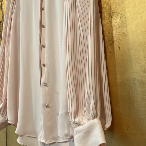 Tahari rose pink Ladies Top Size M - Picture 3 of 8